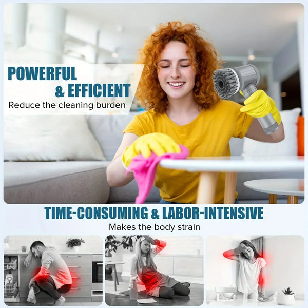 PowerSpin Shower Scrubber Pro Plus
